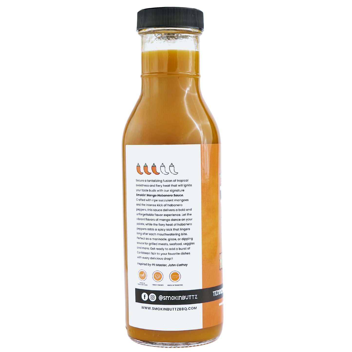 Big Jr's Mango Habanero Sauce