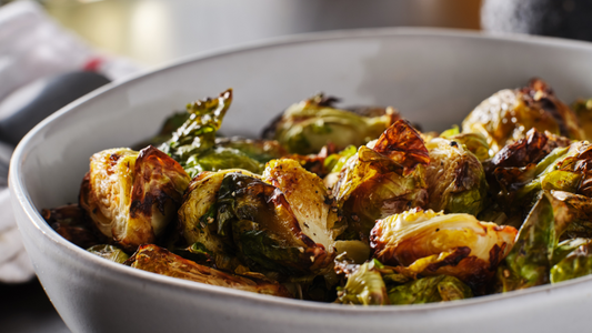 Smokin' Double Sauced Brussel Bites