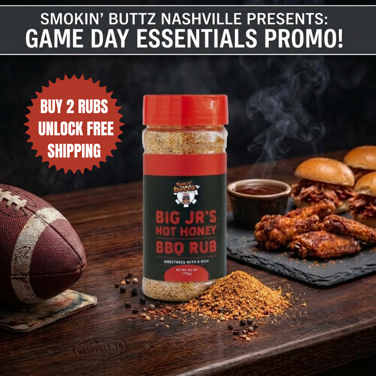 GAME DAY BUTTZ SIGNATURE RUBS