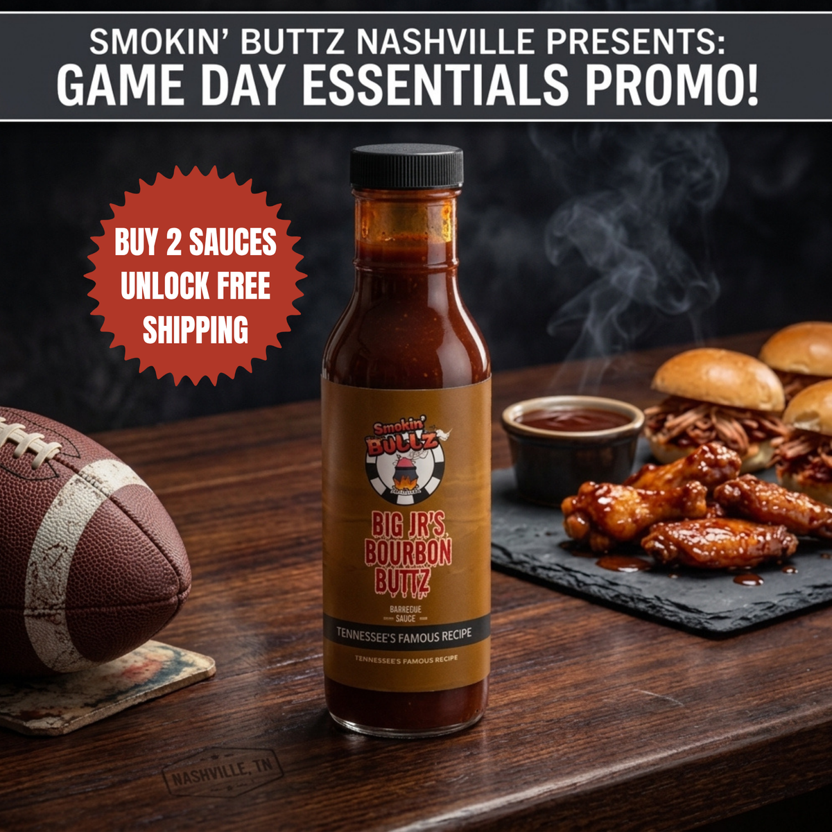 GAME DAY BUTTZ SIGNATURE SAUCES