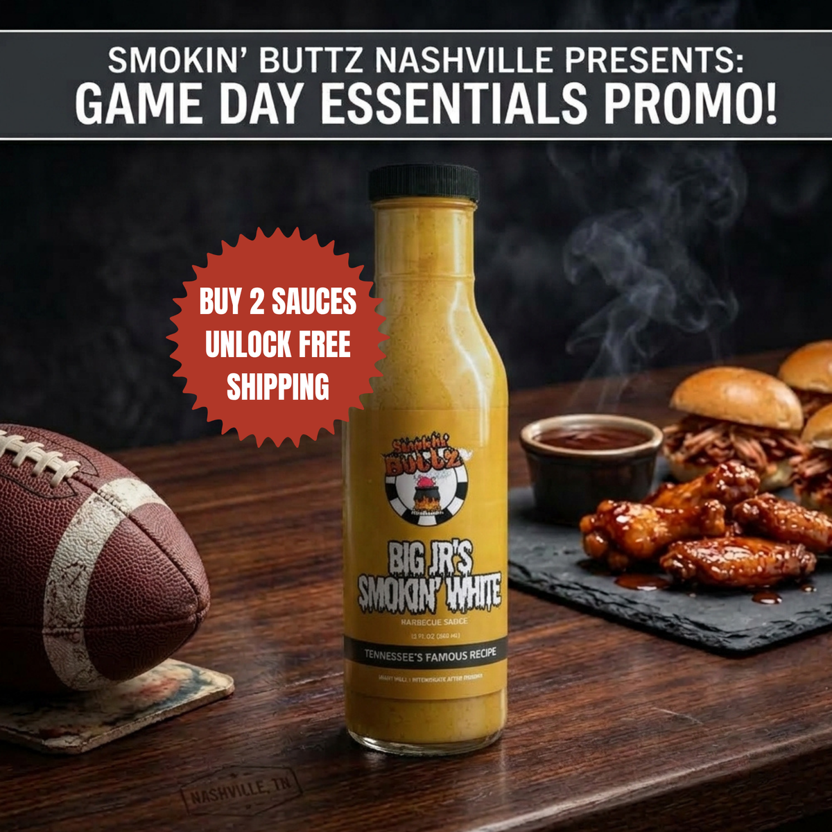 GAME DAY BUTTZ SIGNATURE SAUCES