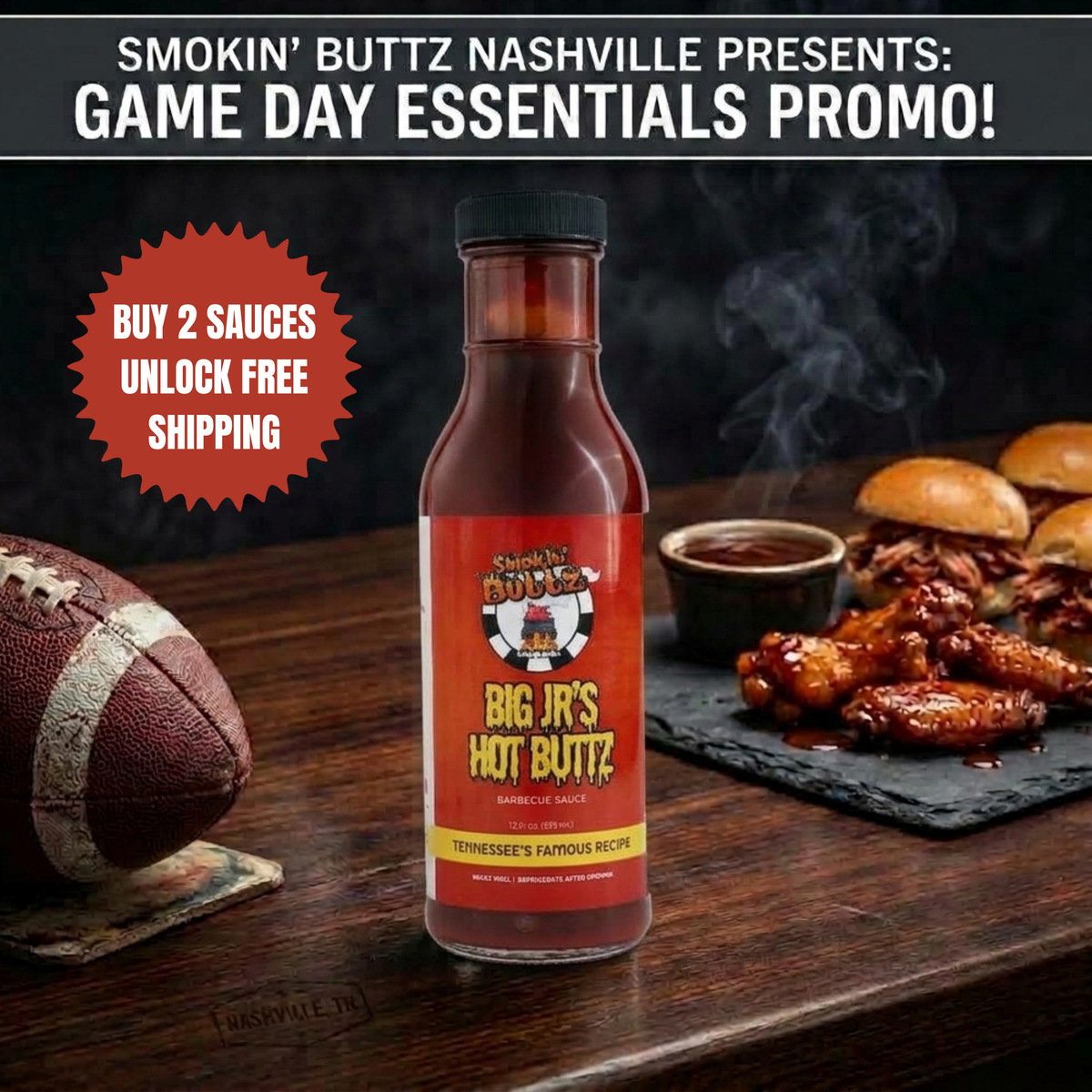 GAME DAY BUTTZ SIGNATURE SAUCES