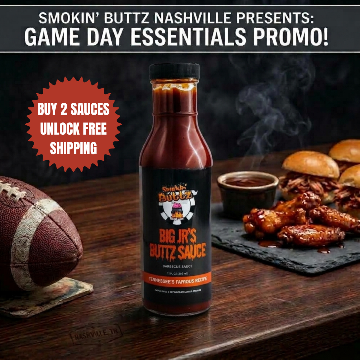GAME DAY BUTTZ SIGNATURE SAUCES