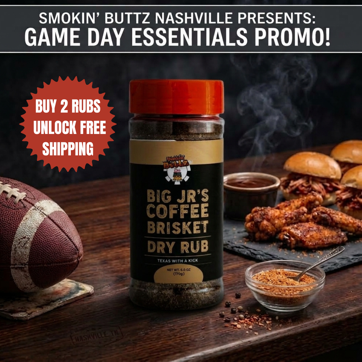 GAME DAY BUTTZ SIGNATURE RUBS