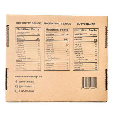 Big Jr's Sauce Gift Set | 3 Bottle Trio