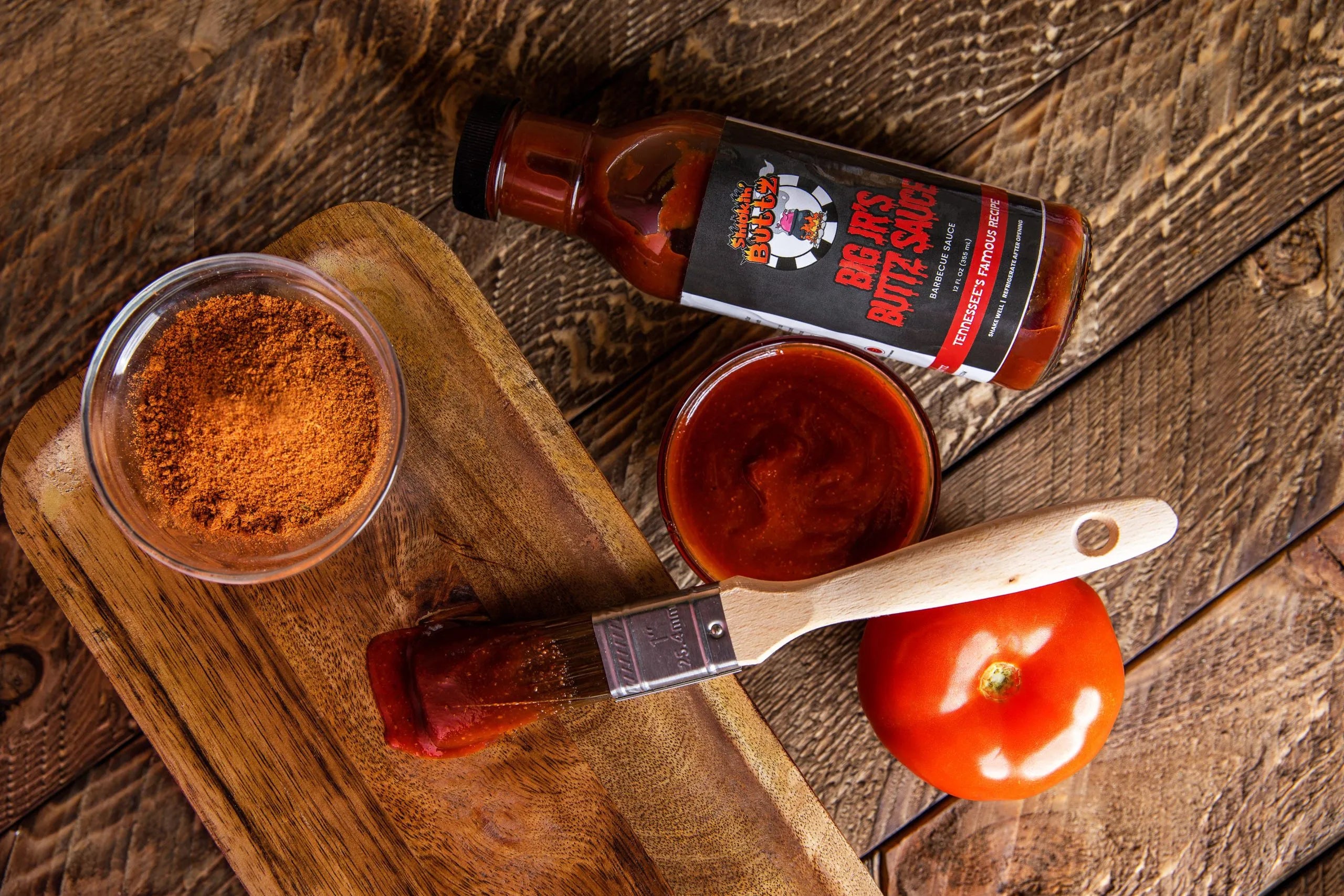Smokin Buttz signature sauces and rubs